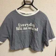 Chulatte 半袖Tシャツ グレー ホワイト
