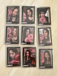 未開封 TWICE ENEMY JYP特典 トレカ 9枚セット コンプ