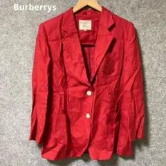 Burberrys 赤 リネン テーラードジャケットのサムネイル