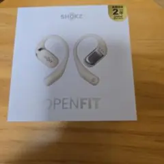 【美品】SHOKZ OPENFIT 骨伝導イヤホン ベージュのサムネイル