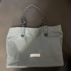 TRIDEEP グレー トートバッグ