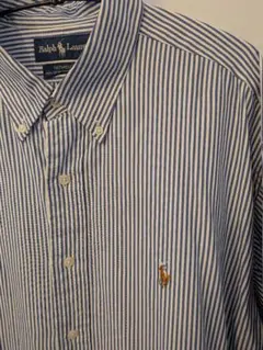 ポロラルフローレン　長袖シャツ　ストライプ