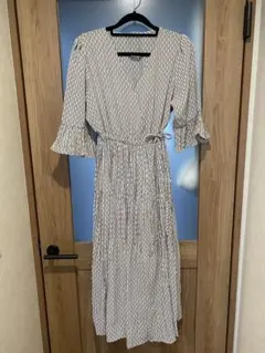 シフォンワンピース マタニティ ワンピース 妊婦服