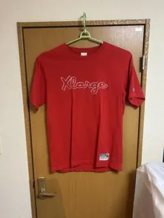 値下げ大特価Xlarge ×championコラボ限定レッド TシャツXL