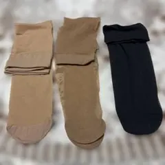 ハイソックス　３足