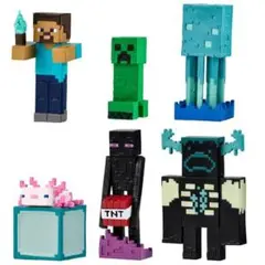 全6種 MINECRAFT マインクラフト ならぶんです 6 蓄光ver.