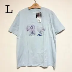 【新品タグ付き】推しの子 Tシャツ アクア ルビー ユニクロ Lサイズ 水色