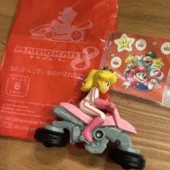 マリオカート マクドナルド ハッピーセット ピーチ姫 おもちゃ フィギュア