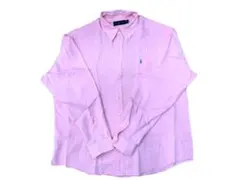ラルフローレン 長袖シャツ XXL ピンク 美品