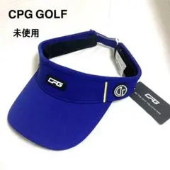 未使用【CPG GOLF シーピージーゴルフ】サンバイザー バイザー ゴルフ