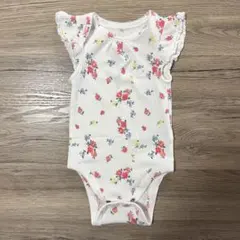 babyGAP 花柄ロンパース 6-12ヶ月 70cm