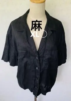 ひーさんさま専用 ほぼ新品☆HER.リネンの半袖シャツ - メルカリ