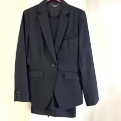 ネイビー ストライプ ビジネススーツ 上下