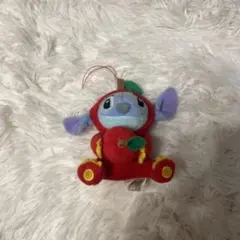 信州限定スティッチりんごぬいぐるみキーホルダーのサムネイル