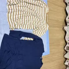 ジュニア長袖カットソー 160cm 2枚セット　UNIQLO