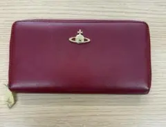 Vivienne Westwood 長財布 ラウンドファスナー レッドのサムネイル