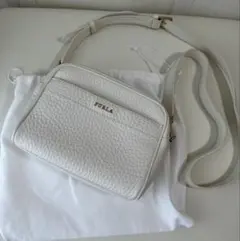 FURLA ホワイト　ショルダーバッグ