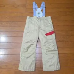 PJ'S　スキーパンツ　子供用110　イエローブラウン
