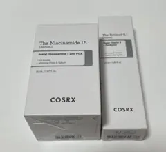 COSRX ナイアシンアミド15 セラム 、レチノール0.1 セラム セット