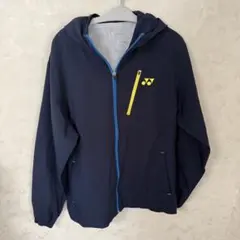 YONEX フード付きジャケット ネイビー　M