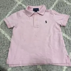 Polo Ralph Lauren ピンク ポロシャツ 2T