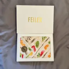 FEILER フェイラー ハンカチ サンドウィッチ フルーツ柄 ギフトボックス付のサムネイル