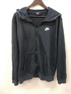 (13) NIKE ジップアップパーカー ブラック