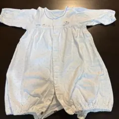 familiar 水色 ロンパース