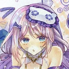 原神　手描きイラスト　ファンアート　シトラリ　原画　色紙のサムネイル