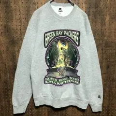 90s STARTER GREENBAY PACKERS スウェット L A19