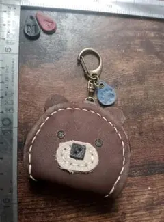 【27】本革くまコインケース