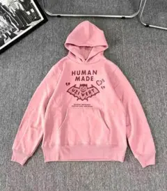 HUMAN MADE UZI VERT コラボ パーカー ピンク