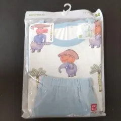 【新品／匿名配送／喫煙者＆ペット無し】ユニクロ パジャマ（サイズ80）のサムネイル