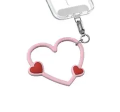CASETiFY ハート　ストラップ　ピンクのサムネイル