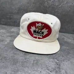 レア 80s USA製 MACK TRUCKS ワークキャップ ホワイト - メルカリ