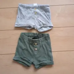 H&M 半ズボン 74/80cm 2点セット