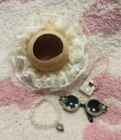 ラブブ 1.2.3世代 着せ替え 小物４点set ぬい服 LABUBU