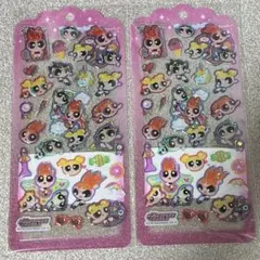 パワーパフガールズ シール　ドロップジュエリー　セット売り