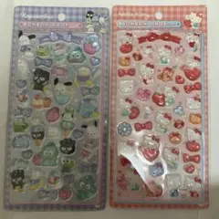 ボンボンドロップシール　キティ　はぴだんぶい　サンリオ