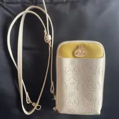 ちいかわ うさぎ しまむら スマホショルダーバッグ