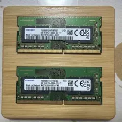 SAMSUNG DDR4 ノートメモリー8GB2枚セット計16GB 3200AA