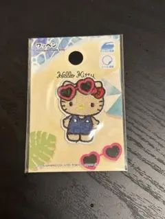 日焼けキティ アイロン接着用ワッペン　シール