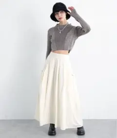 PAGEBOY フレアスカート サイドポケット付き