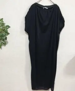 ZARA カットソーワンピース ブラック