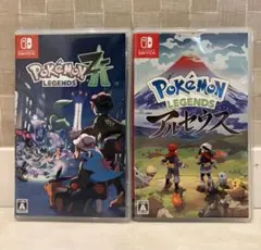 【即日発送】【美品】Switch ソフト ポケモンレジェンズZA アルセウス