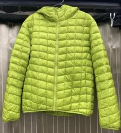 old uniqlo ダウンジャケット ライトグリーン イエロー モンベル 似 