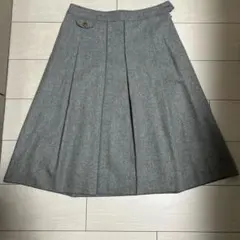 ウールキュプラスカート