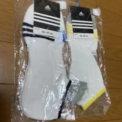 アディダス ソックス 25〜27cm 2足セット