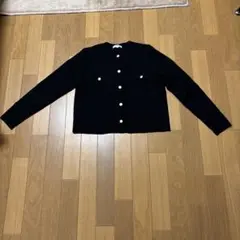 PLST レーヨンブレンドカーディガン