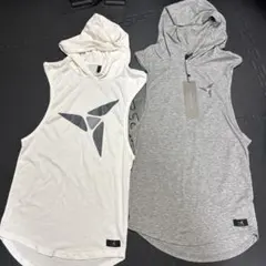 COR カネキン　フード付きタンクトップ XS 白